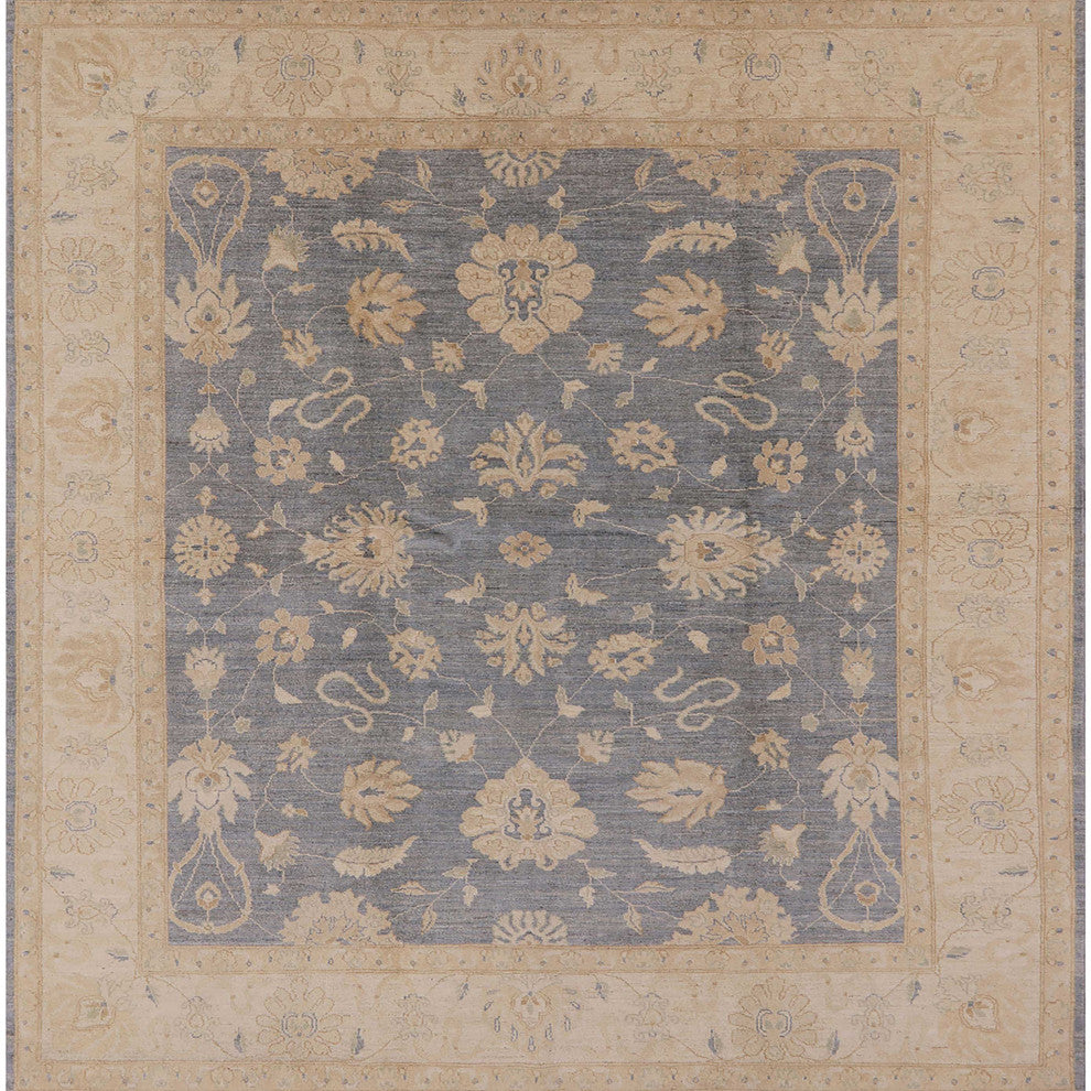 Ahgly Company Indoor Square Mid-Century Modern Area Rugs, 5' Square