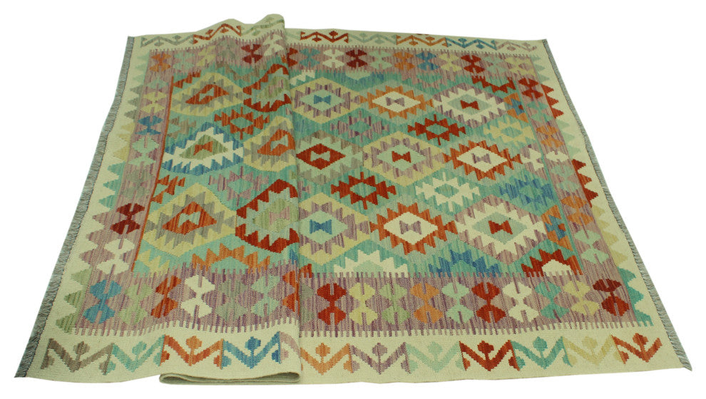 Sangat Kilim Jalil Ivory Rug