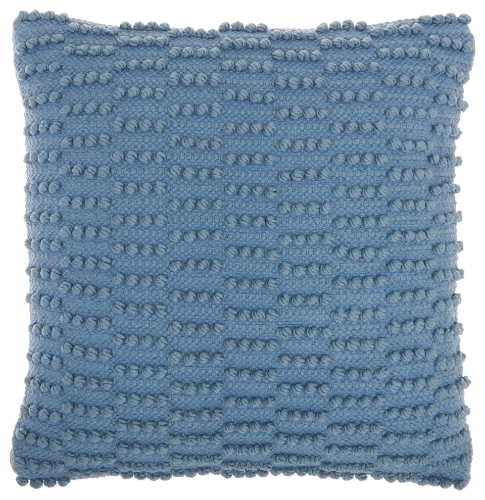 Mina Victory GC380 Throw Pillow, Ocean, 18"X18"