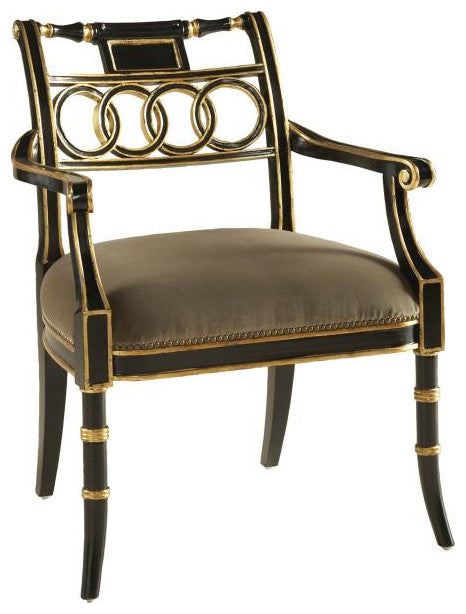 Rubbed Lacquer Dining Chair