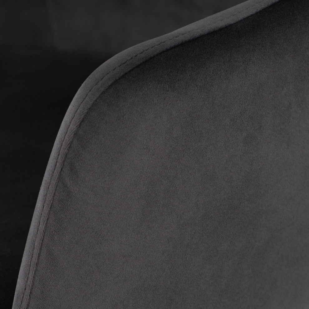 Renee Shadow Grey Fabric Dining Chair