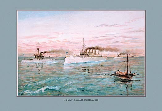 Second Class Cruisers #2- Fine Art Giclee Print 24" x 36"