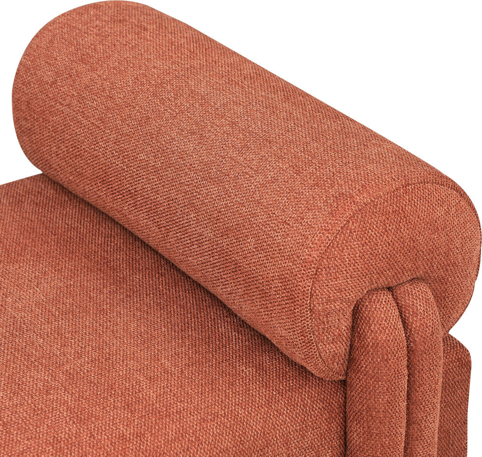 Stefano Upholstered Bench, Cognac