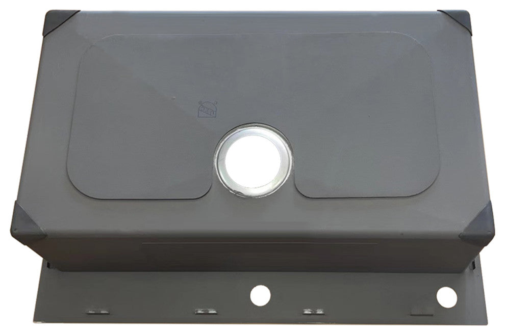 Sinber Single Bowl Kitchen Sink with 304 Stainless Steel Black Finish, 33"x22", Drop-in