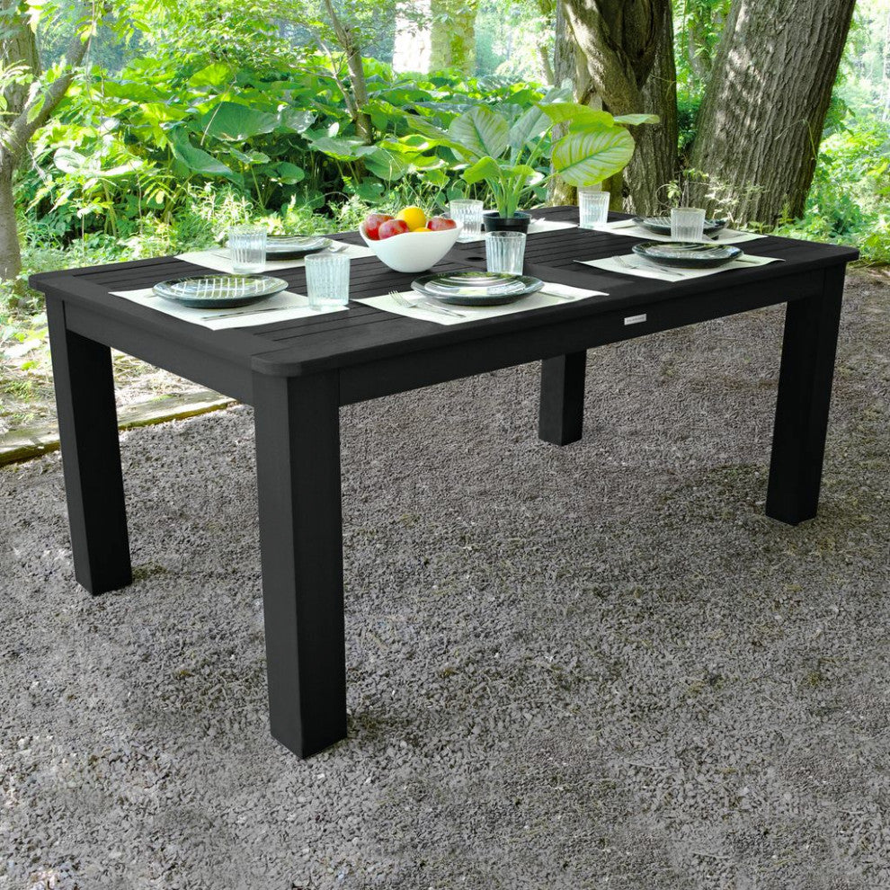 Rectangle Dining Table, Black