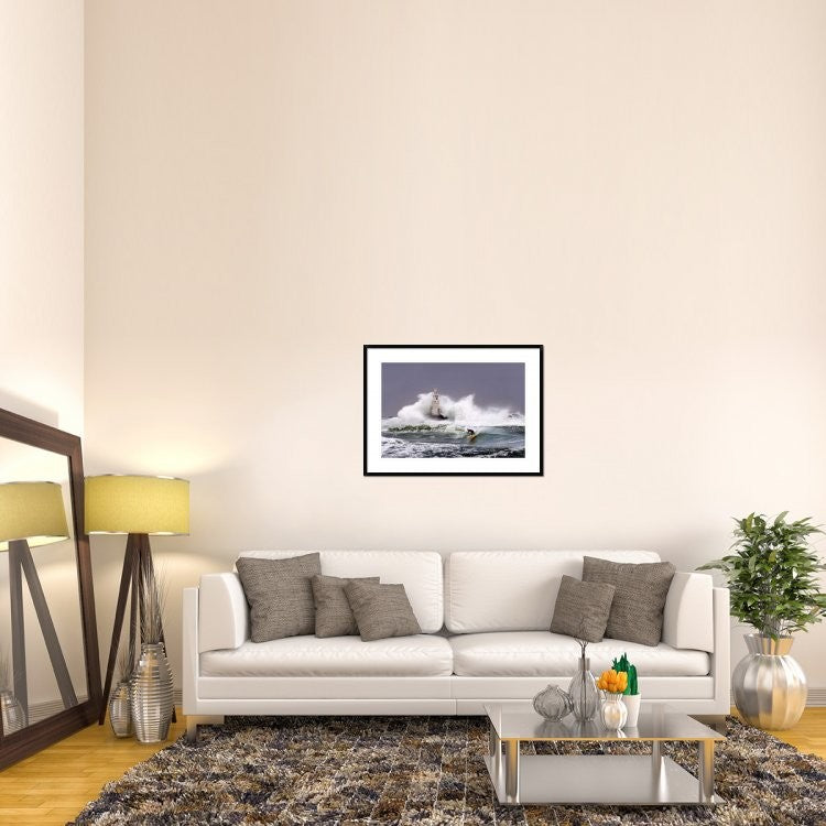 "Untitled" Framed Digital Print by Milen Dobrev, 38"x28"