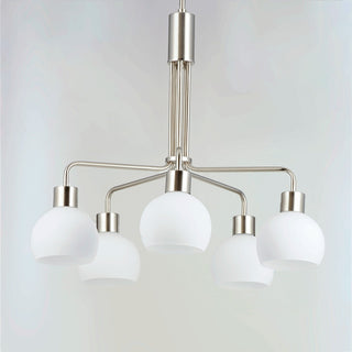 Maxim 11277SW Coraline 5 Light 27"W Chandelier - Black