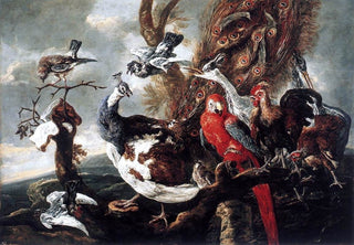 Jan Fyt Concert of Birds - 18" x 27" Premium Canvas Print