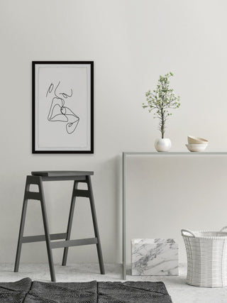 "Wise Decision" Framed Painting Print, 16x24