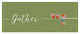 "Underlined Fall II Color" Digital Paper Print by Veronique Charron, 52"x22"