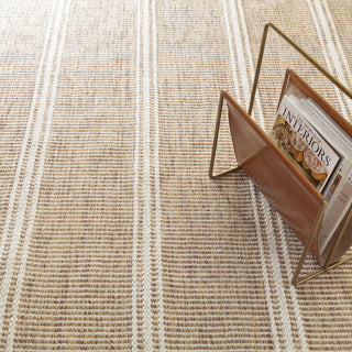 Dash & Albert Malta Natural Handwoven Wool Rug, Ivory, 3' x 5'