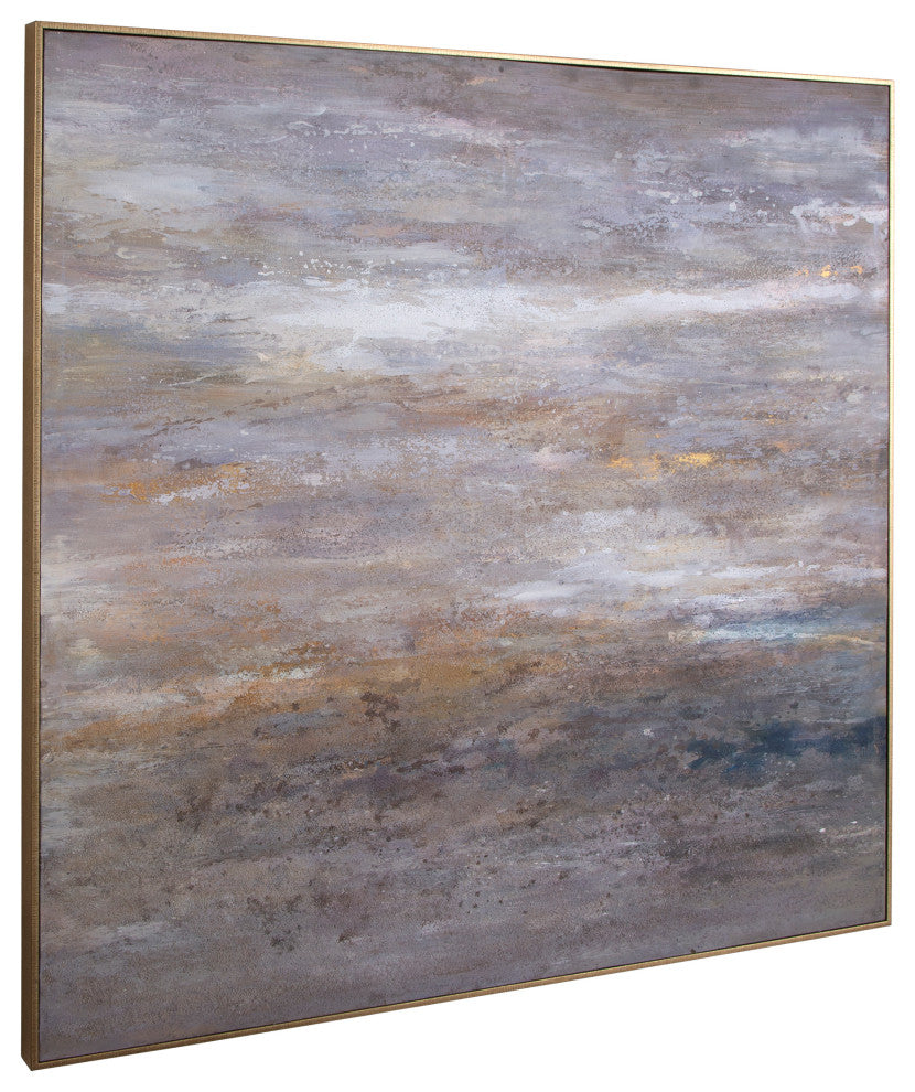 Uttermost Retrograde Hand Painted Canvas Art