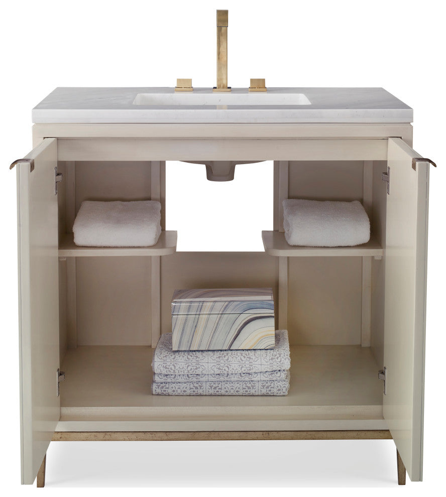 Ambella Home Collection Italian Sink Chest Linen