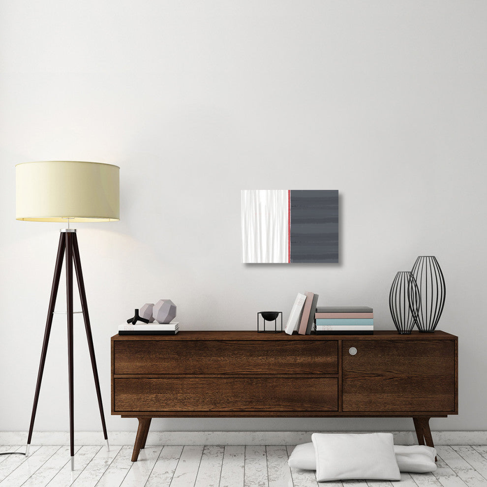 "White And Gray" Fine Art Print