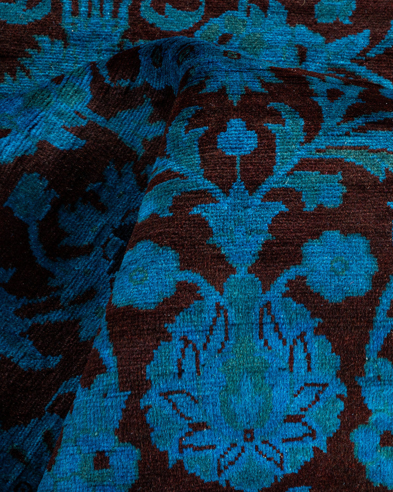Fine Vibrance, One-of-a-Kind Hand-Knotted Runner Rug Beige, 2' 7" x 10' 3"