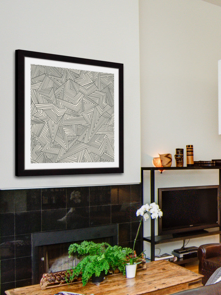 "Paths to Nowhere" Framed Art Print