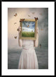 "Set Them Free" Framed Digital Print by Baden Bowen, 28"x38"
