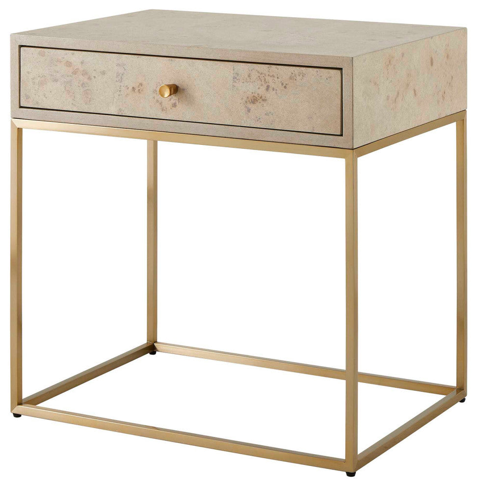 Uttermost Pembrook Light Washed Side Table
