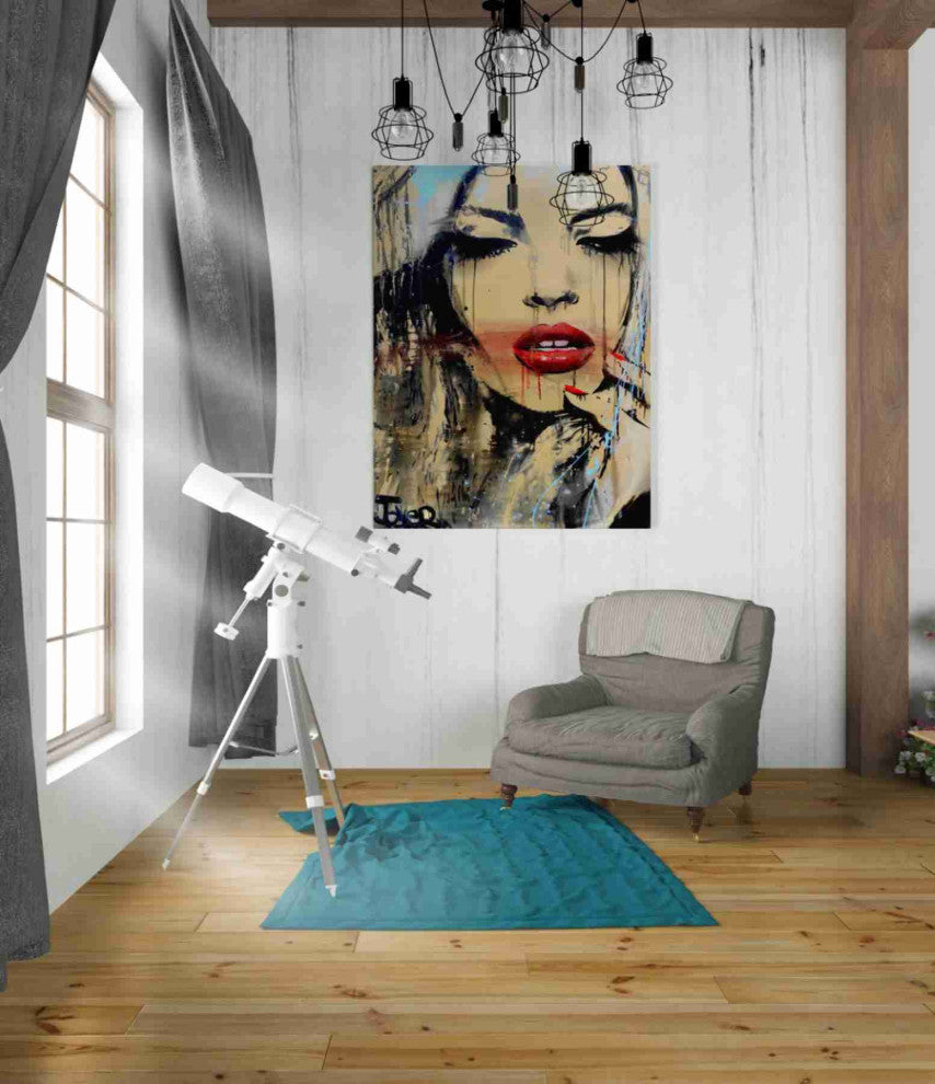 Epic Graffiti "Gloss" by Loui Jover, Giclee Canvas Wall Art, 26"x34"