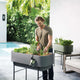 Nest Raised Planter, Olive, 18"