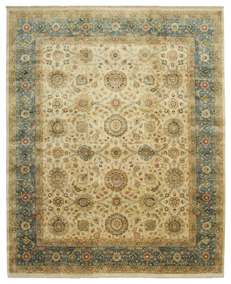 Rug N Carpet - Handwoven Oriental 12' 0" x 14' 8" Oversize Oushak Area Rug