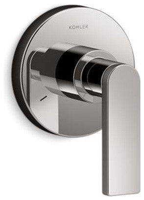 Kohler Composed Transfer Valve Trim with Lever Handle, Vibrant Titanium