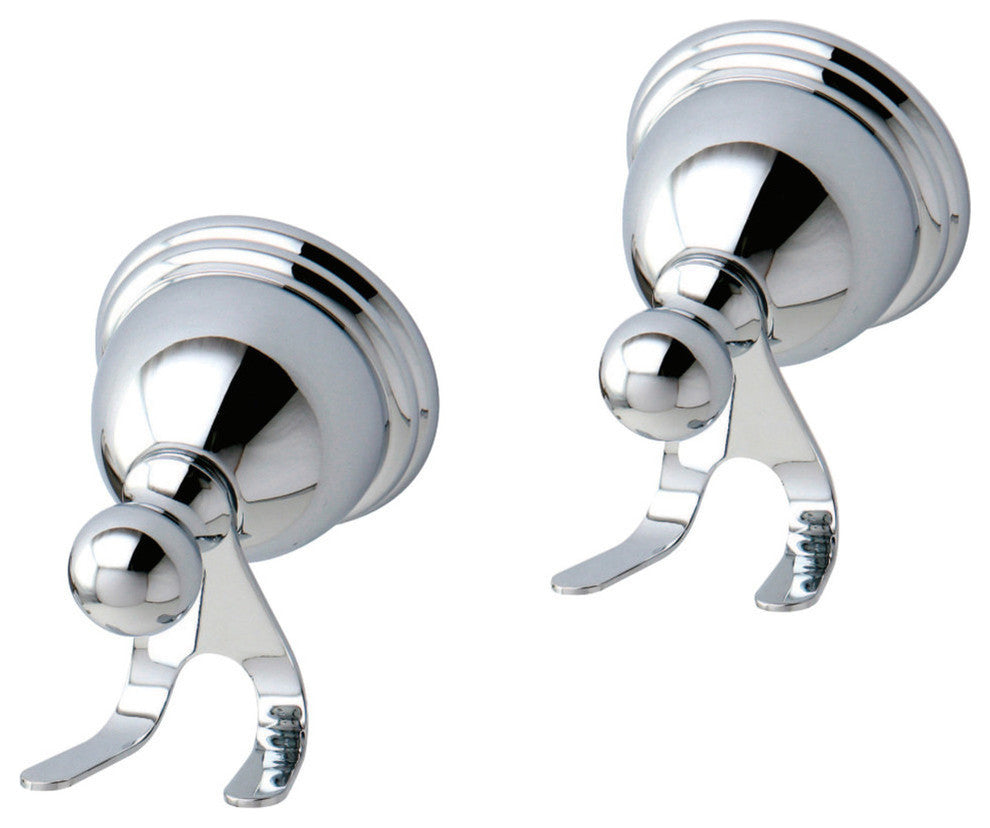 Kingston Brass Robe Hook, Polished Chrome