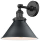 Briarcliff 1-Light Dimmable LED Sconce, Matte Black