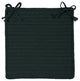Colonial Mills Chair Pad Simply Home Solid Dark Green Chair Pad