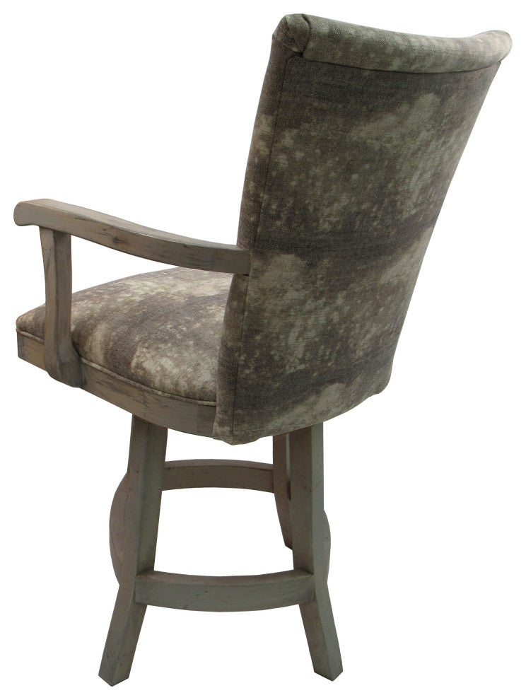 Swivel Wood Counter 26" 30" Extra Tall 34" Bar Stool 700 S-Base, Mountain Brown, Dl, 26"
