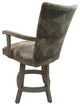 Swivel Wood Counter 26" 30" Extra Tall 34" Bar Stool 700 S-Base, Mountain Brown, Dl, 26"