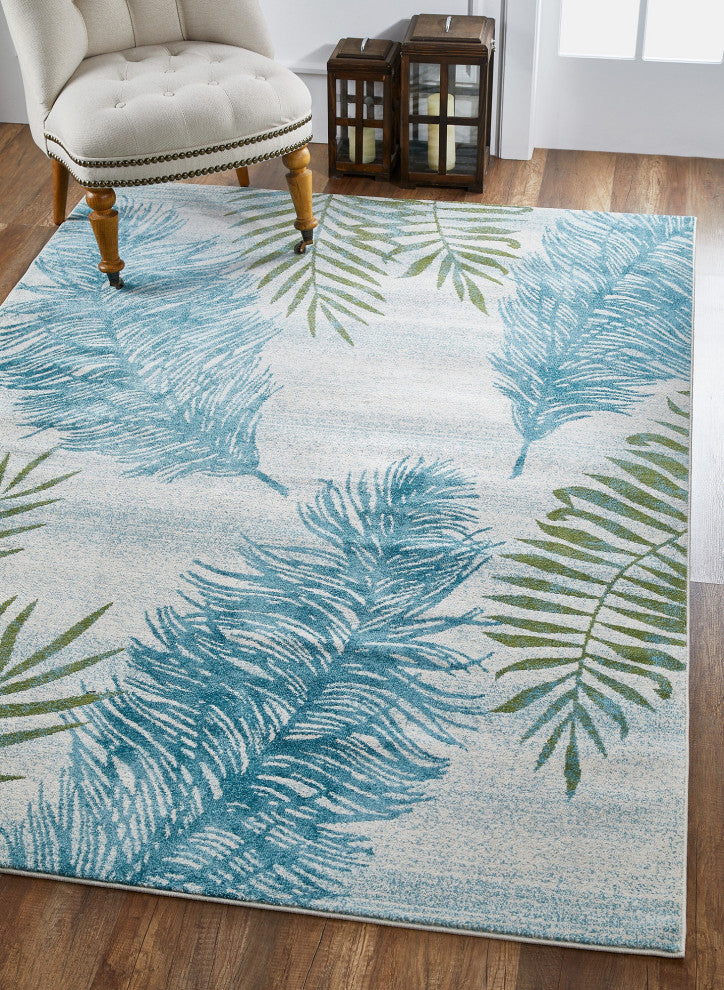 Stella Fauna Tropical Area Rug, Stella 6267 Spa Fauna, 5'3 X 7'7