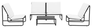 Sean 5 Piece Sofa Set, Black