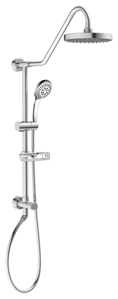 Pulse Shower Spas Kauai III Chrome Shower System