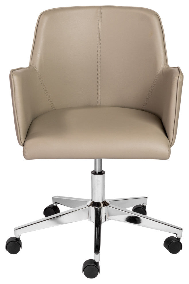 Sunny Pro Office Chair, Gray With Chrome Base, Taupe