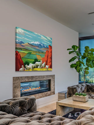 "Westward Journey" Painting Print on Wrapped Canvas
