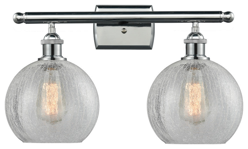 INNOVATIONS LIGHTING 516-2W-PC-G125-LED Athens 2 Light Bath Vanity Light