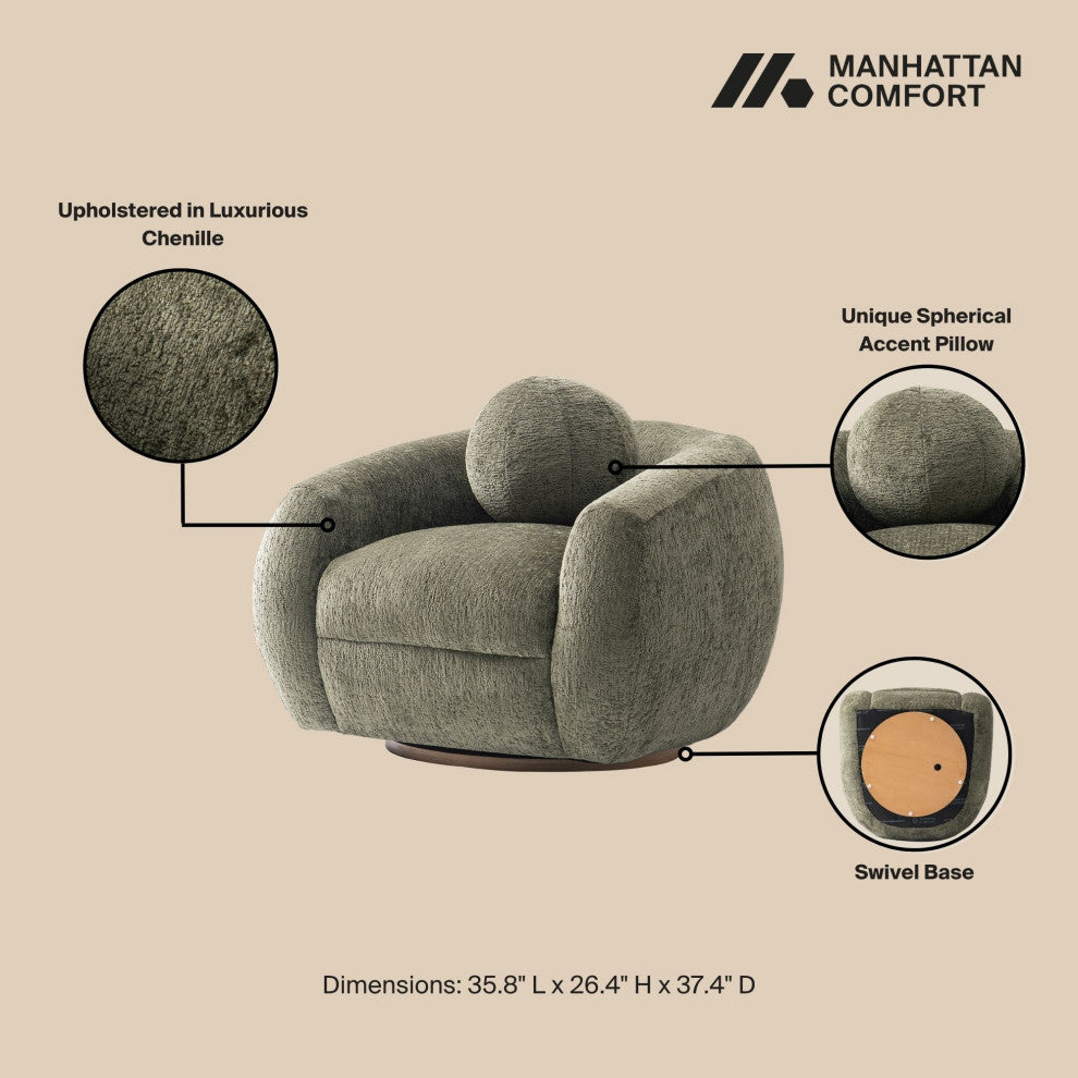 Manhattan Comfort Tribeca Accent Chairs, Set of 2