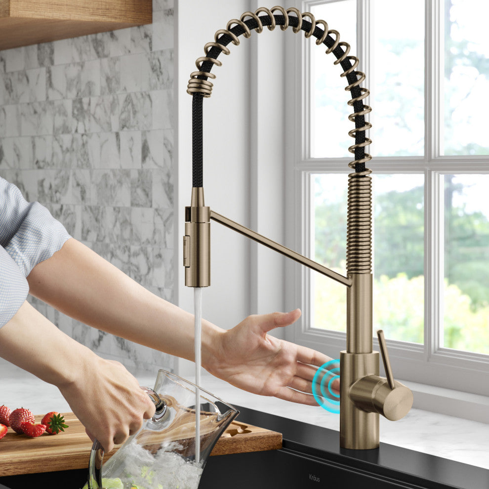 Oletto Touchless Pull-Down 1-Hole Kitchen Faucet