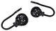 Arabella Holdback, Set of 2, Black
