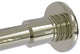 Shower Curtain Rod Brackets, Polished Nickel
