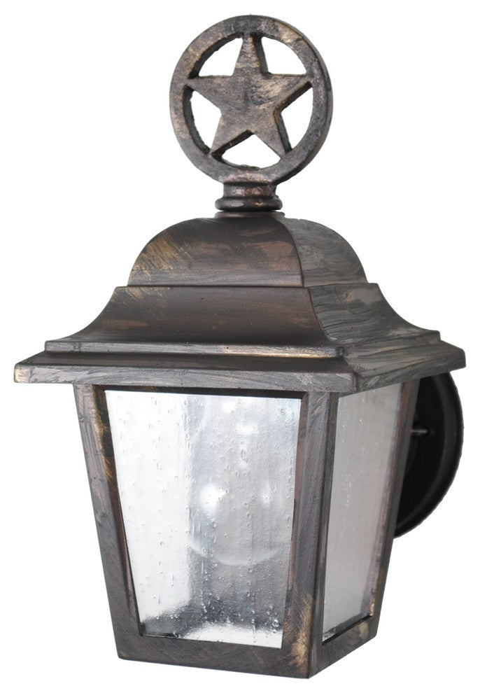 Americana Lone Star Wall Bracket, Old Iron