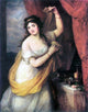 Angelica Kauffmann Portrait of a Woman, Gallery Wrapped Canvas Print, 20"x25"