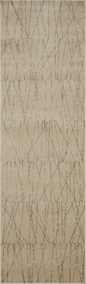 Loloi II Bowery BOW-05 Beige, Pepper Sample Swatch