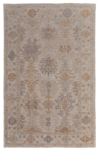 Weave & Wander Tierney Eco Friendly PET Oushak Rug, Ivory/Tan, 8'x10'