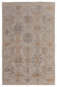 Weave & Wander Tierney Eco Friendly PET Oushak Rug, Ivory/Tan, 8'x10'
