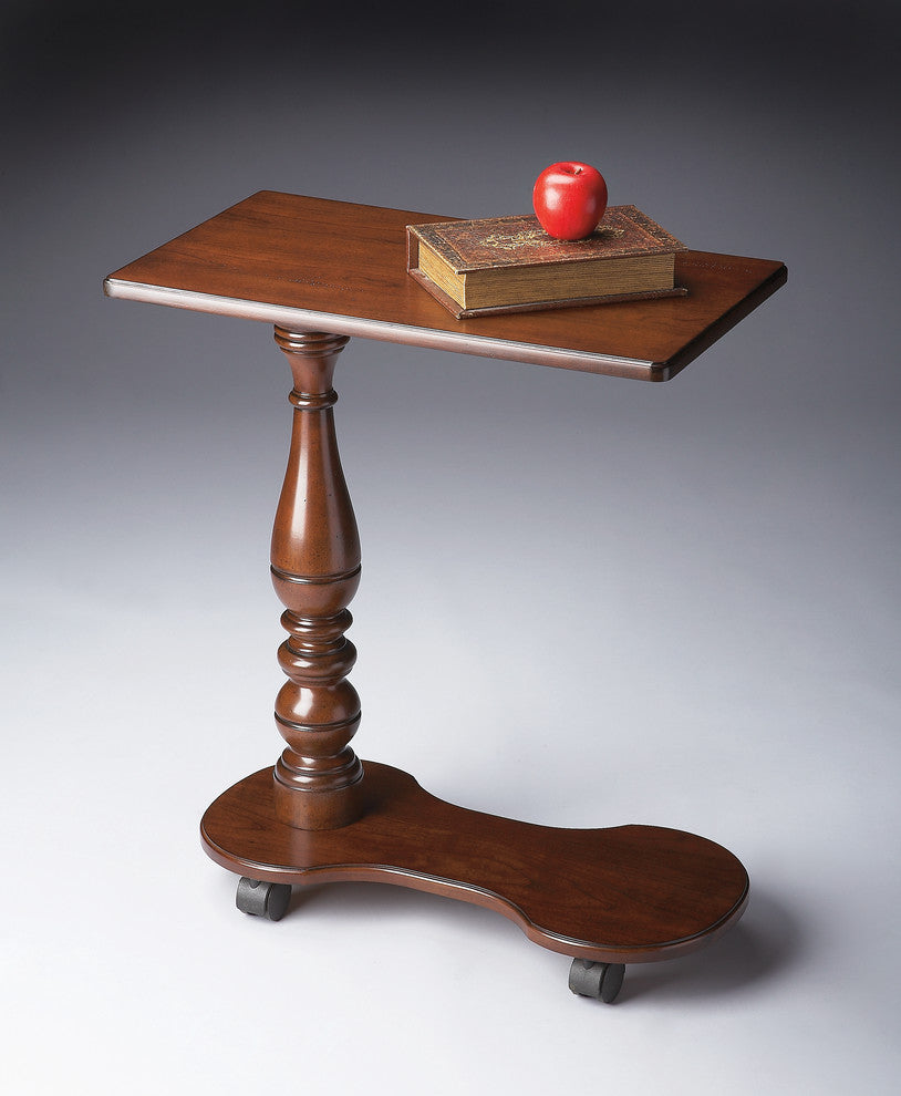 Mabry Mobile Tray Table, Dark Brown