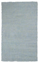 KAS Bliss 1582 Blue Heather Shag Area Rug, 3'3" x 5'3"