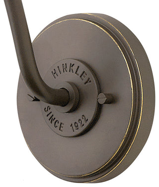 Hinkley Atwell Small Wall Mount Lantern, Oil Rubbed Bronze