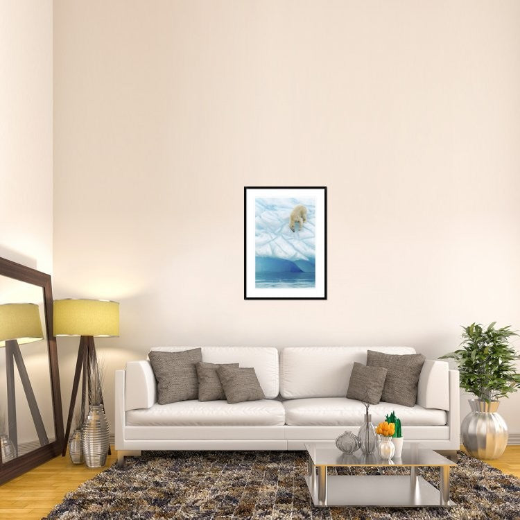 "Vertigo" Framed Digital Print by Joan Gil Raga, 28"x38"